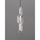 Pendule, Lustre suspendate - Pendul iluminat decorativ, Alume LED din metal si acrilic