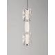 Pendule, Lustre suspendate - Pendul iluminat decorativ, Alume LED din metal si acrilic