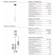 Pendule, Lustre suspendate - Pendul iluminat decorativ, Alume LED din metal si acrilic