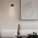 Aplice, corpuri de iluminat pentru pereti - Aplica de perete iluminat decorativ, Alume LED din metal si acrilic