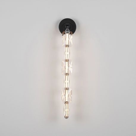 Aplice, corpuri de iluminat pentru pereti - Aplica de perete iluminat decorativ, Alume LED din metal si acrilic