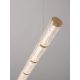 Pendule, Lustre suspendate - Lustra suspendata LED liniara alama aurie DECORO
