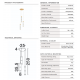 Pendule, Lustre suspendate - Lustra cu 3 pendule LED alama aurie DECORO