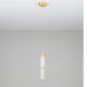 Pendule, Lustre suspendate - Pendul LED modern decorativ, alama aurie DECORO
