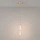 Pendule, Lustre suspendate - Pendul LED modern decorativ, alama aurie DECORO