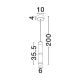 Pendule, Lustre suspendate - Pendul LED modern decorativ, alama aurie DECORO