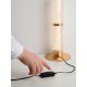 Veioze - Veioza, Lampa de masa LED, alama aurie DECORO