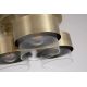 Lustre aplicate - Lustra tavan din metal alama antic si sticla canelata Royal