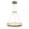 Lustra LED inelara din metal sand, diametru 45cm, Lumen Rings