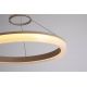 Pendule, Lustre suspendate - Lustra LED inelara din metal sand, diametru 45cm, Lumen Rings