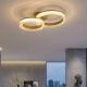 Lustra aplicata cu 2 inele LED, Lumen Rings