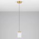 Pendule, Lustre suspendate - Lustra, Pendul LED suspendat alama aurie VANCE