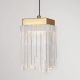 Pendule, Lustre suspendate - Lustra, Pendul LED suspendat alama aurie VANCE