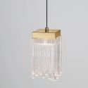 Lustra, Pendul LED suspendat alama aurie VANCE