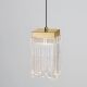 Lustra, Pendul LED suspendat alama aurie VANCE