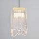 Pendule, Lustre suspendate - Lustra, Pendul LED suspendat alama aurie VANCE