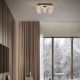 Lustre aplicate - Lustra LED aplicata tavan, alama aurie VANCE