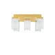 Lustre aplicate - Lustra LED aplicata tavan, alama aurie VANCE