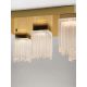 Lustre aplicate - Lustra LED aplicata tavan, alama aurie VANCE