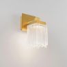 Aplica de perete LED, alama aurie VANCE