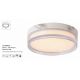 Iluminat pentru baie - Plafoniera Button LED iluminat baie IP65 alb marmorat