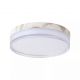 Iluminat pentru baie - Plafoniera Button LED iluminat baie IP65 alb marmorat