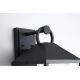 Aplice - Aplica perete exterior din otel negru si sticla, protectie IP44 Lantern