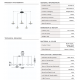 Pendule, Lustre suspendate - Lustra cu 5 pendule LED alama aurie si sticla fumurie, DIAZ