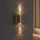 Aplice oglinda, tablou - Aplica de perete baie IP44 bronz LED Bathroom