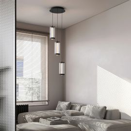 Pendule, Lustre suspendate - Lustra moderna cu 3 pendule CODY LED