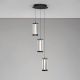 Pendule, Lustre suspendate - Lustra moderna cu 3 pendule CODY LED