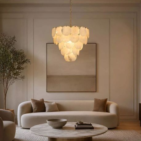 Candelabre, Lustre - Lustra suspendata moderna, diametru 60cm, 9Lt Pendant