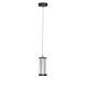 Pendule, Lustre suspendate - Pendul moderna din metal negru si sticla, CODY LED
