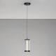 Pendule, Lustre suspendate - Pendul moderna din metal negru si sticla, CODY LED