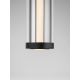 Pendule, Lustre suspendate - Pendul moderna din metal negru si sticla, CODY LED