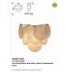 Aplice, corpuri de iluminat pentru pereti - Aplica de perete moderna 2Lt Wall Light