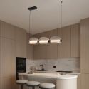 Lustra liniara pentru Mesa Dining sau Insula Bucatarie, NOIR LED