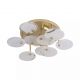 Lustre aplicate - Lustra aplicata tavan moderna 5Lt Semi Flush