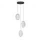 Pendule, Lustre suspendate - Lustra moderna cu 3 pendule NOIR LED