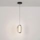 Pendule, Lustre suspendate - Pendul modern negru, fumuriu NOIR LED