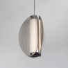Pendul modern negru, fumuriu NOIR LED