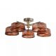 Lustre aplicate - Lustra aplicata tavan moderna 5Lt Brown Milky