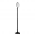 Lampadar, Lampa de podea moderna negru, fumuriu NOIR LED