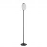 Lampadar, Lampa de podea moderna negru, fumuriu NOIR LED