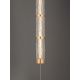 Lampadare - Lampa LED suspendata, tip lampadar, alama aurie DECORO