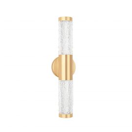 Aplice, corpuri de iluminat pentru pereti - Aplica de perete LED, alama aurie DECORO