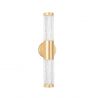 Aplica de perete LED, alama aurie DECORO