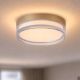Iluminat pentru baie - Mini Plafoniera diametru 23cm, Button LED iluminat baie IP65 auriu