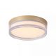 Iluminat pentru baie - Mini Plafoniera diametru 23cm, Button LED iluminat baie IP65 auriu