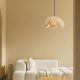 Pendule, Lustre suspendate - Lustra/Pendul din iuta bej, design boho style, FLOR